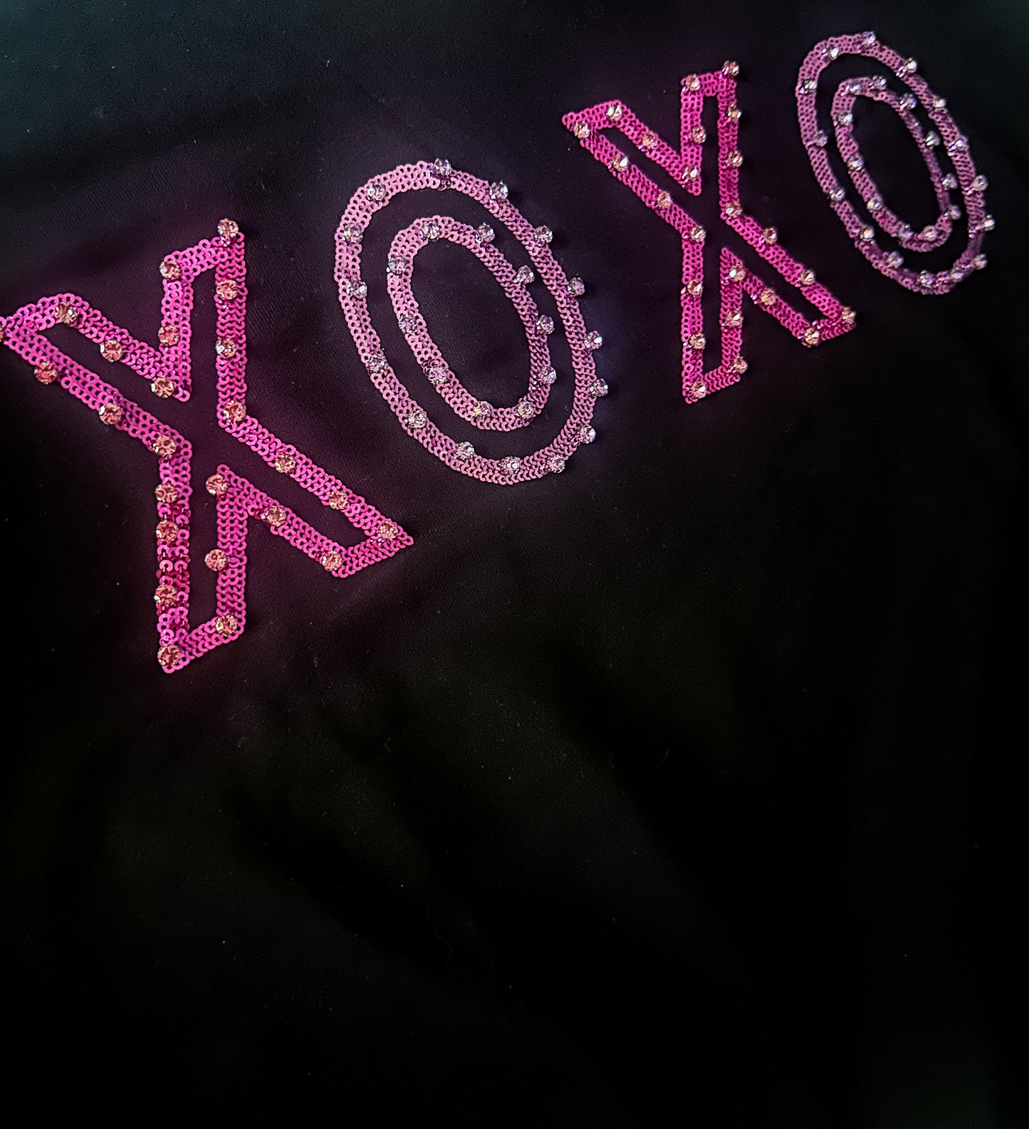 "XOXO" Bling Sweatshirt