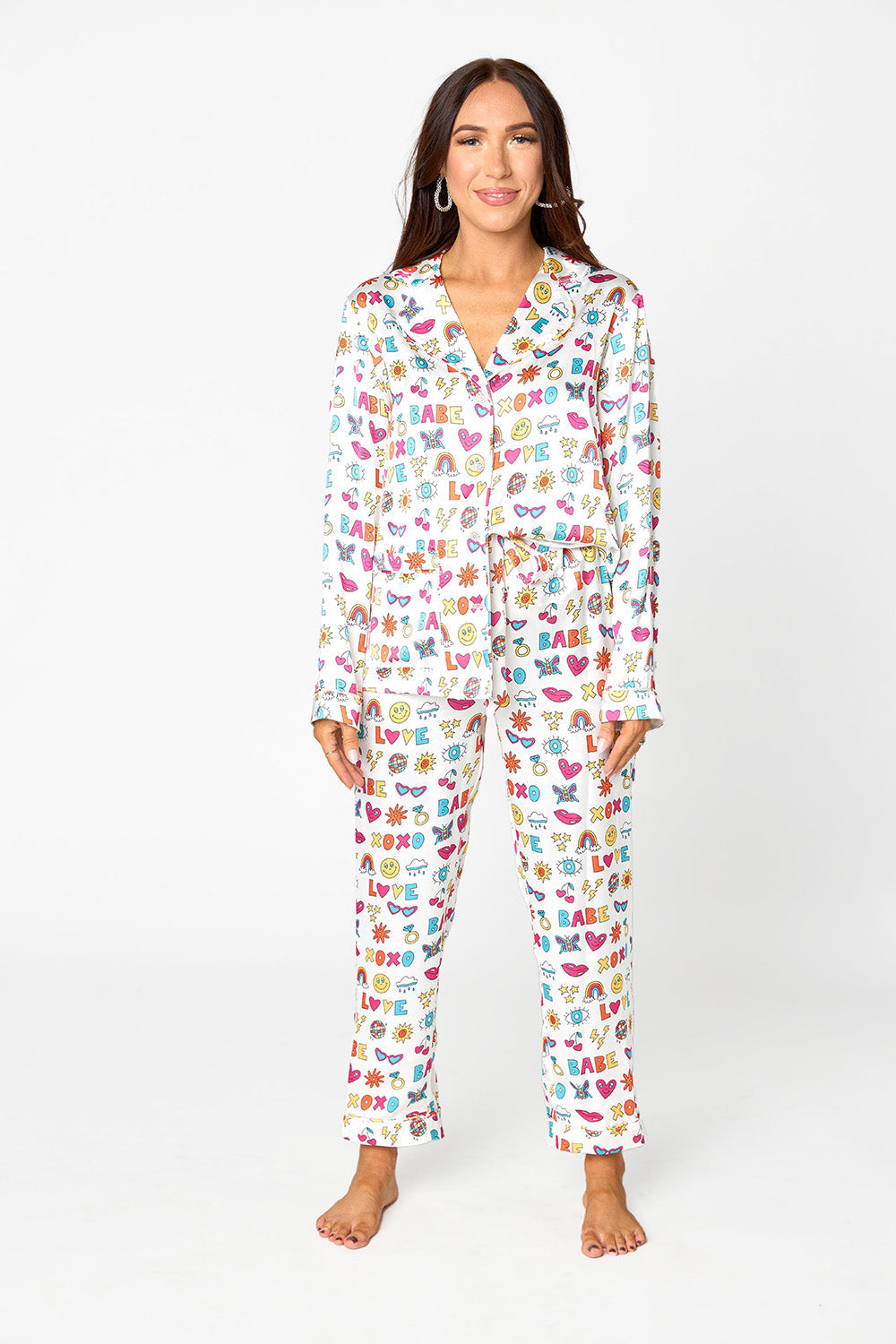 BuddyLove Ripley Pajama Set - Doodles