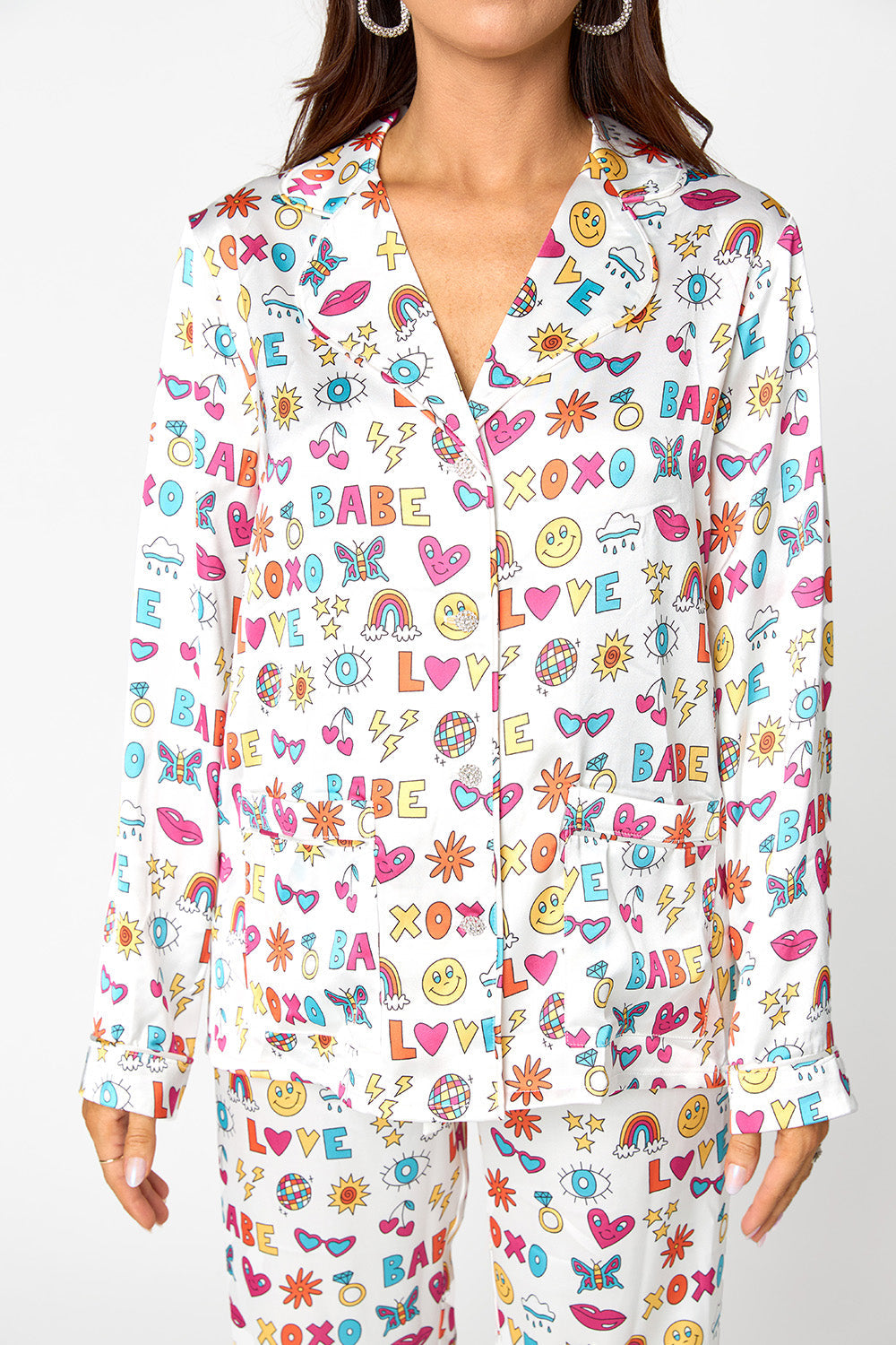 BuddyLove Ripley Pajama Set - Doodles