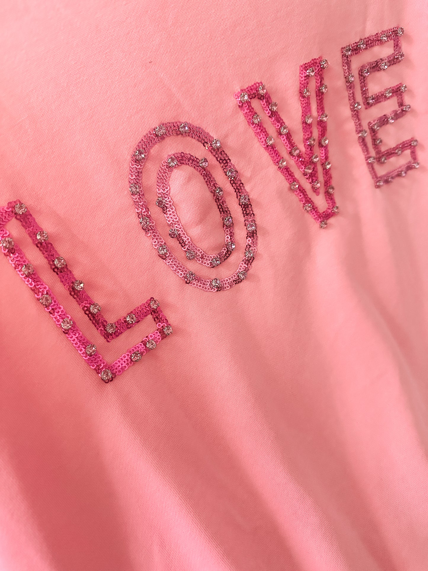 "Love" Bling Sweatshirt