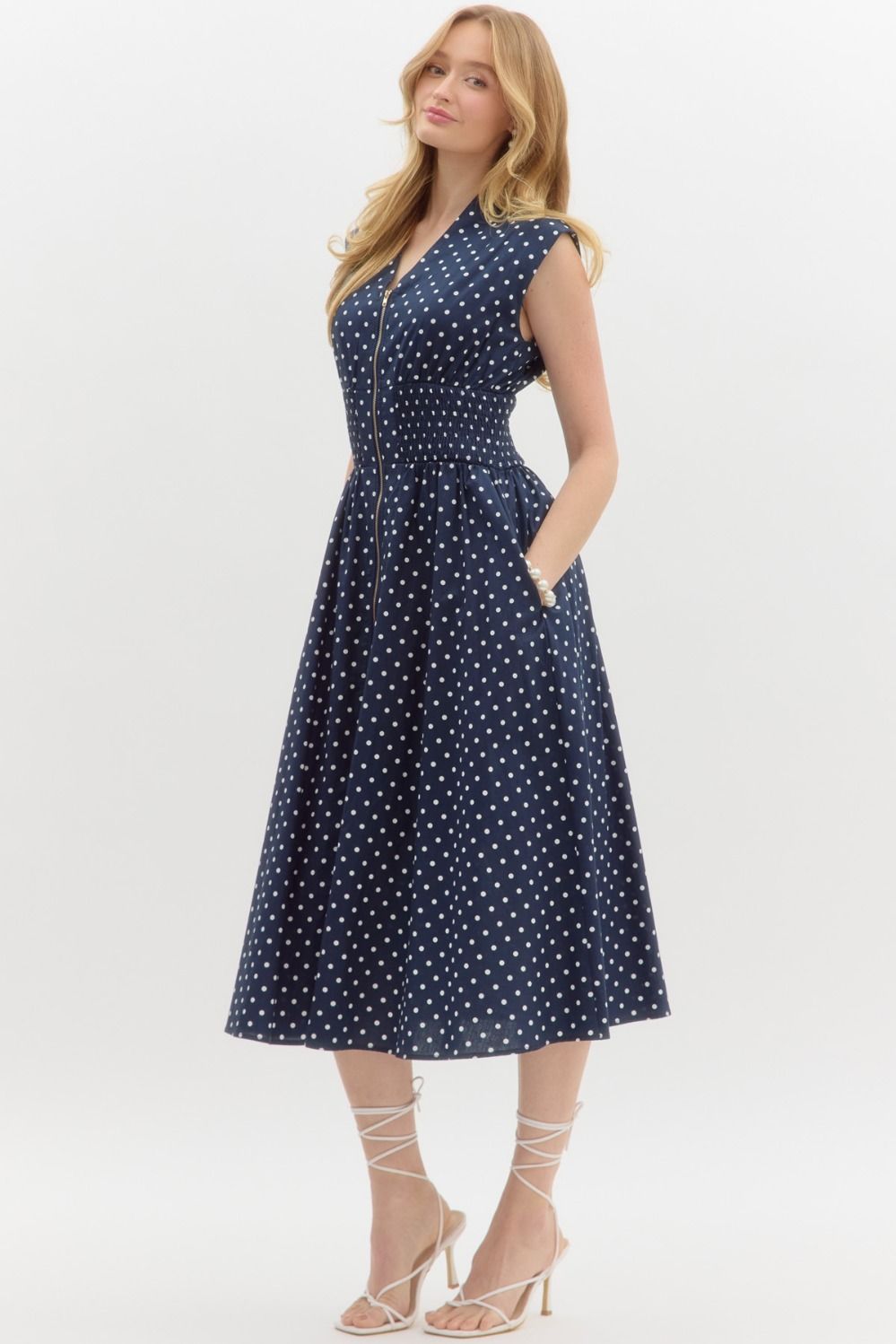 Rebecca Polka Dot Dress