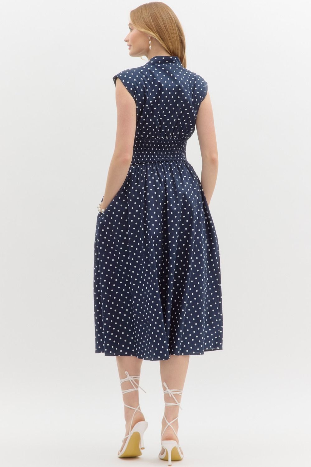 Rebecca Polka Dot Dress