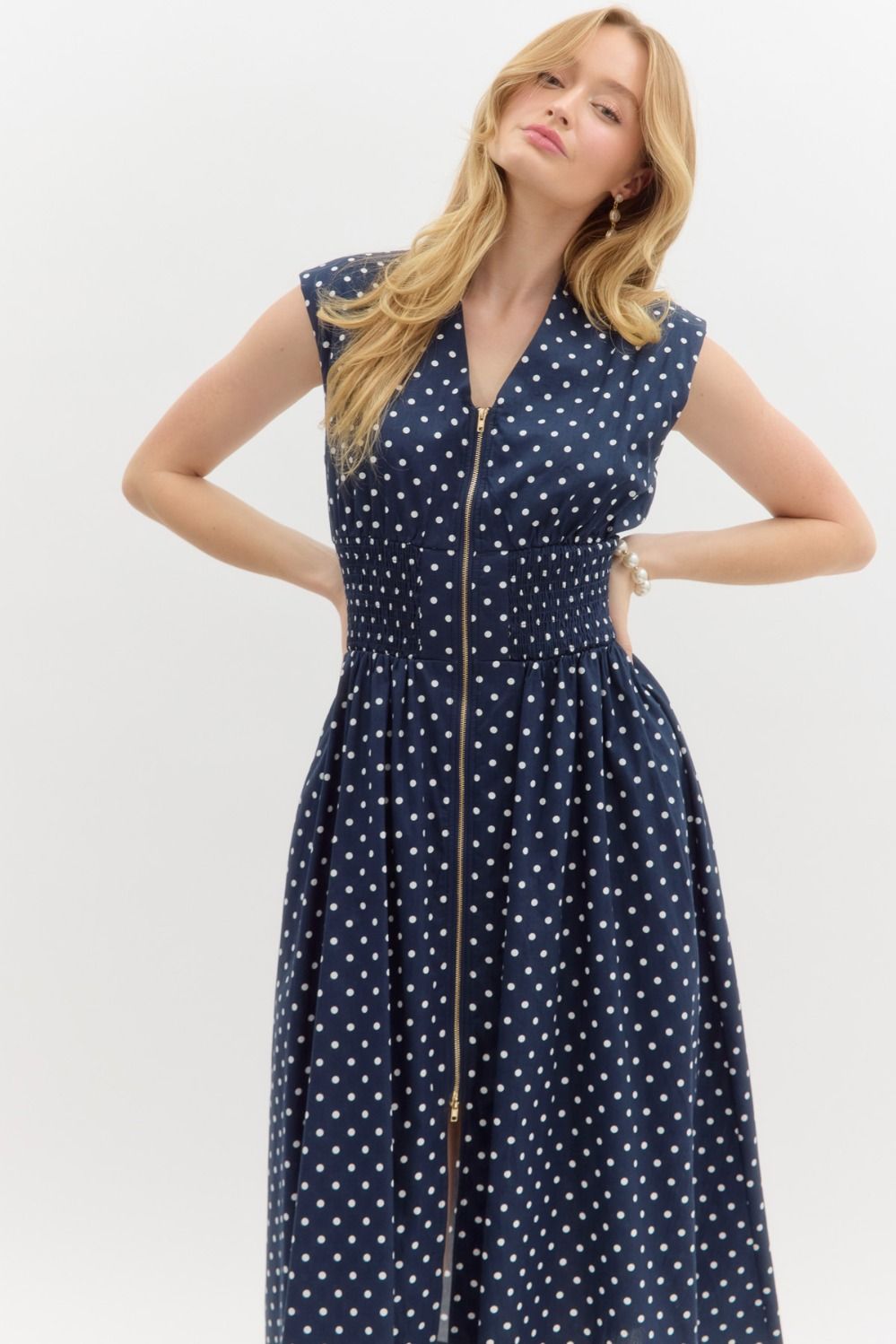 Rebecca Polka Dot Dress