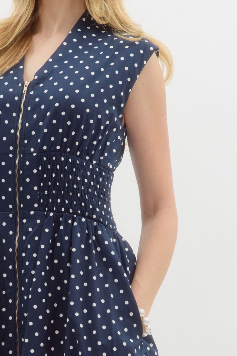 Rebecca Polka Dot Dress