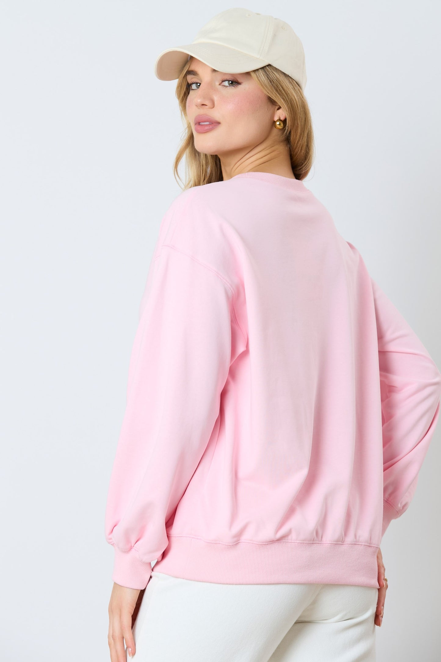 Pink Sequin Golf Top